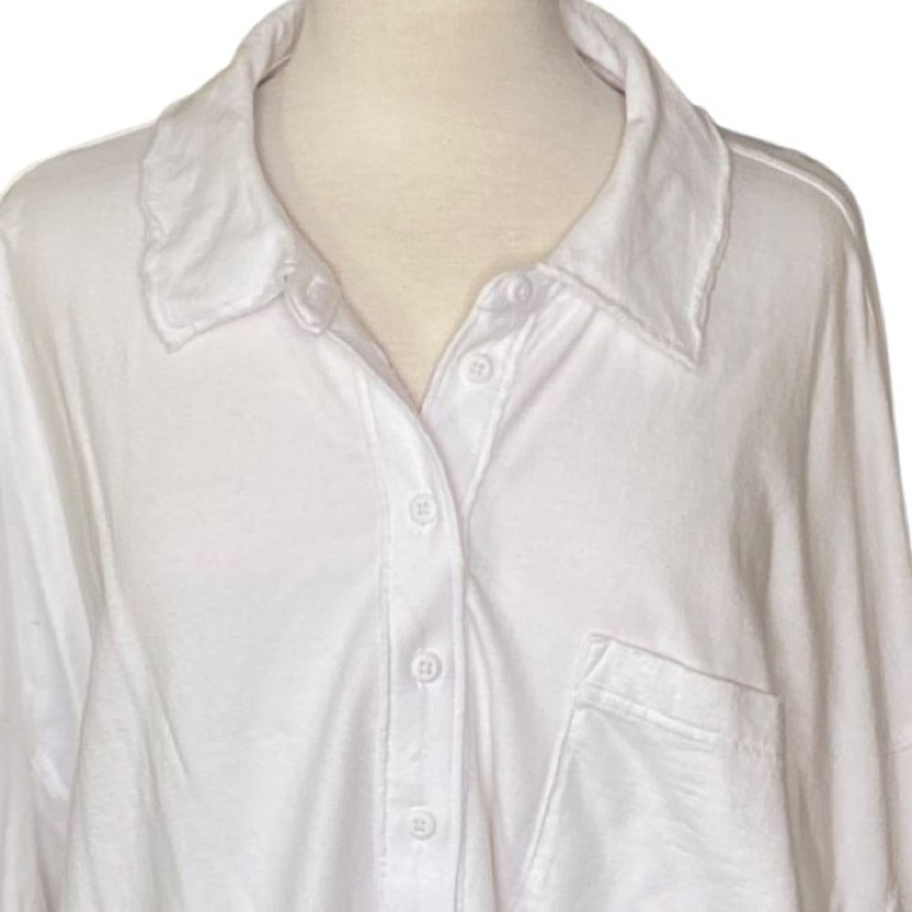 Aerie Women’s 100% Cotton Tunic w/ Cuff and Back Detail Size XL NWT SO SOFT! - Picture 2 of 12